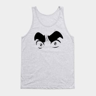 Always angry - DIMIDOU (Black&White) Tank Top